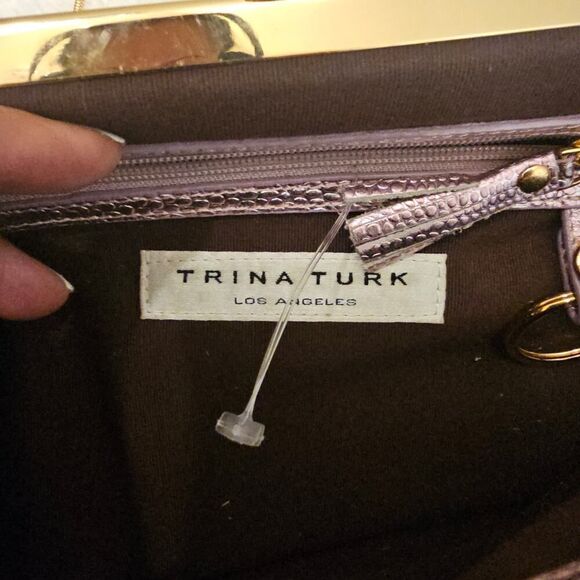 Trina Turk Plaid Cloth Cluth Purse - Picture 8 of 10
